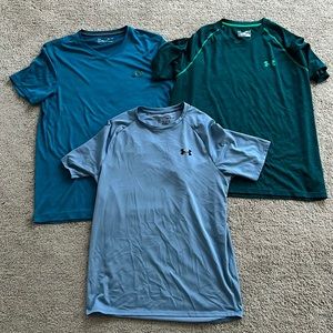 Lot of 3 Under Armour T-shirts